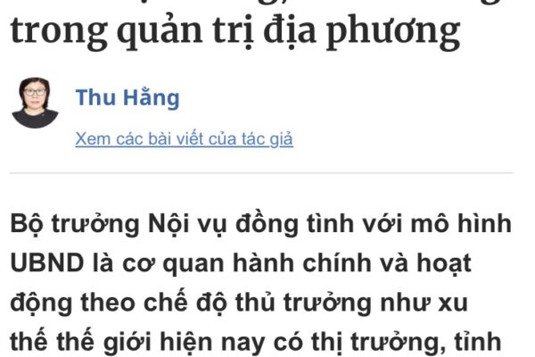 Nguyễn Ngọc Chu: Làm thế nào để thêm hiệu quả trong lấy ý kiến cử tri?